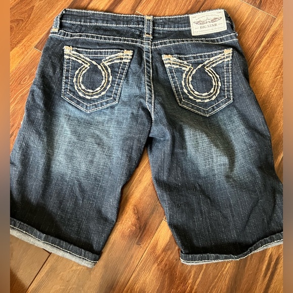 Big Star Pants - Big Star Bermuda Shorts Maddie Mid Rise